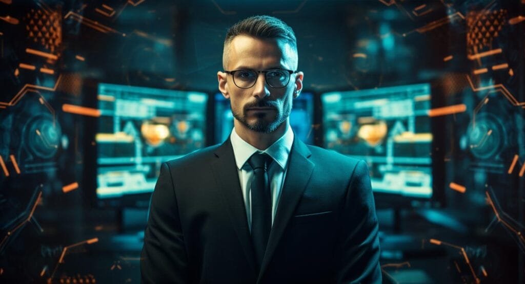 Illustration of Cyber Security
