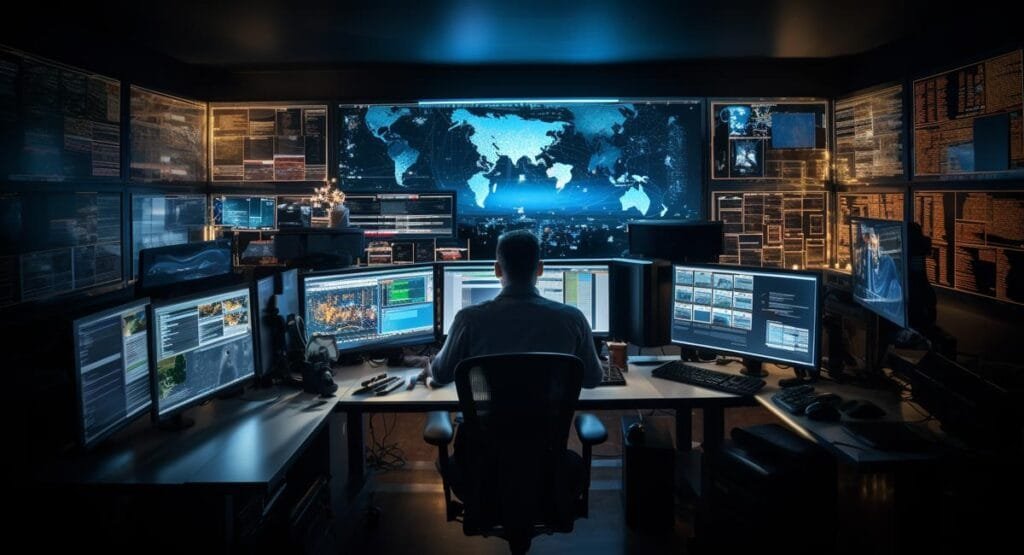 Illustration of Cyber Security
